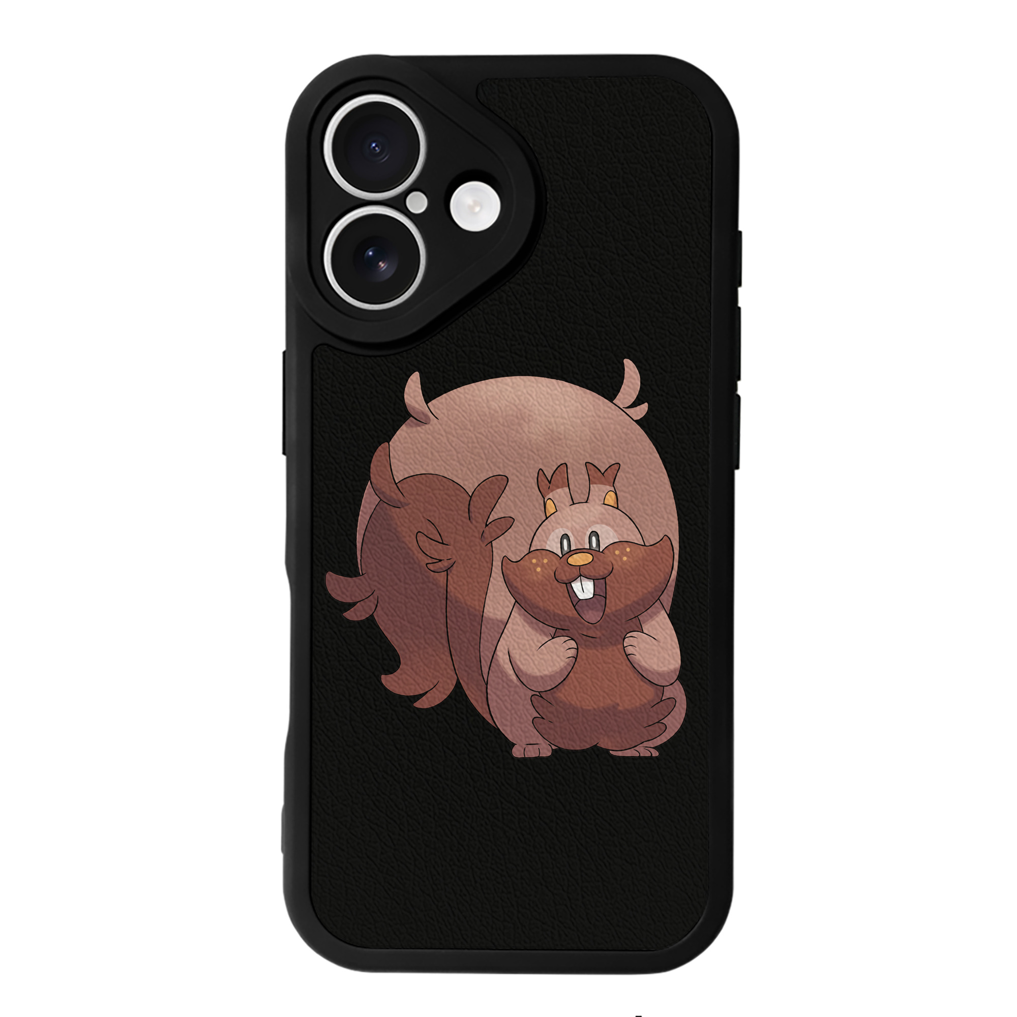 （画像用） ポケットモンスター Pokémon 【iPhone 16シリーズ対応】シリコンスマホケース（レザー調） 材質：シリコン